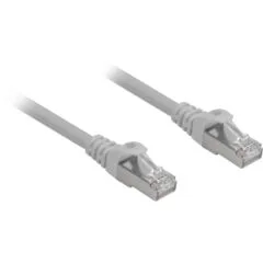 Sharkoon Patch Cable Cat6a S/FTP RJ45 - 20 m - Grey - LSZH