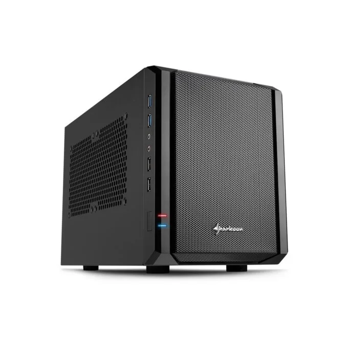 Sharkoon QB One Mini-ITX PC Case - QB One - Black, USB 2.0/3.0 — image 3