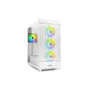 Sharkoon Rebel C50 RGB - Full Tower PC Case - White, Tempered Glass, ARGB Fans, Front USB-C