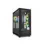 Sharkoon Rebel C60 RGB - Mid Tower Gaming Case - Black, Tempered Glass, RGB, ATX/mATX/Mini-ITX