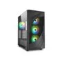 Sharkoon Rebel C80G RGB ATX PC Case - C80G - Black Glass Panel