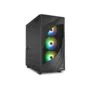 Sharkoon Rebel C80M RGB ATX 1xMetall Black - C80M - Black, RGB lighting, metal chassis