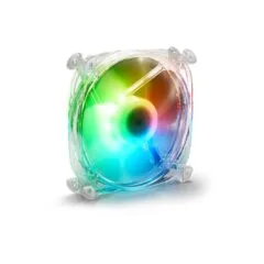 Sharkoon SHARK Disc RGB Fan - Transparent, 120 mm