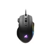 Sharkoon SHARK Force 3 Optical Gaming Mouse - 8 Buttons, 12,800 DPI, Black