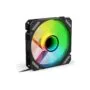 Sharkoon SHARK Mirror RGB PWM 120mm Fan - Reverse Black