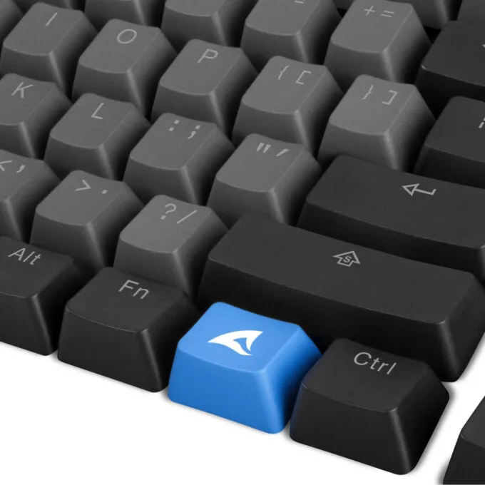 Sharkoon SKILLER SAC20 - 114‑Key Mechanical Keycap Set - Black ANSI — image 2