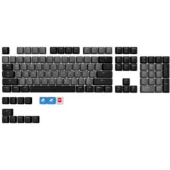 Sharkoon SKILLER SAC20 - 114‑Key Mechanical Keycap Set - Black ANSI