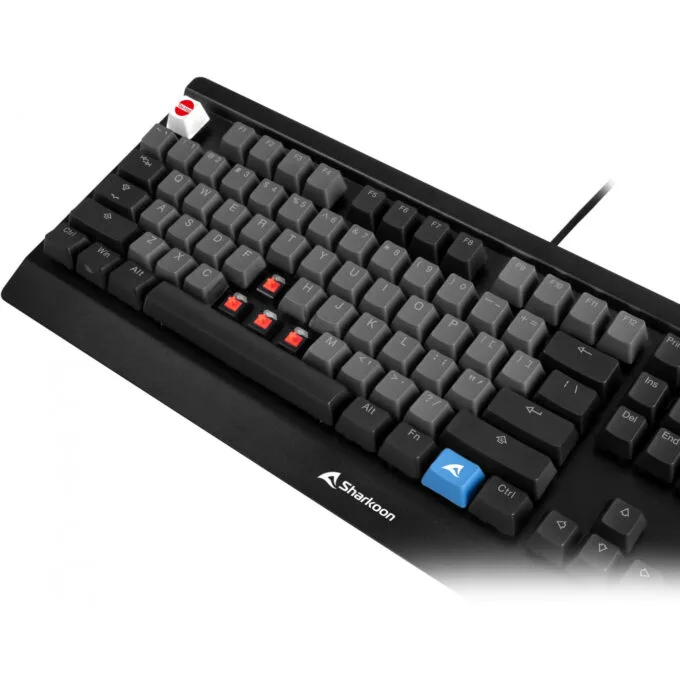 Sharkoon SKILLER SAC20 - 115-piece German ISO Keycap Set - Black, QWERTZ, Mechanical switch compatible — image 6
