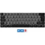 Sharkoon SKILLER SAC20 S4 - 62-Piece Keycap Set for SKILLER SGK50 S4 - Black, German QWERTZ