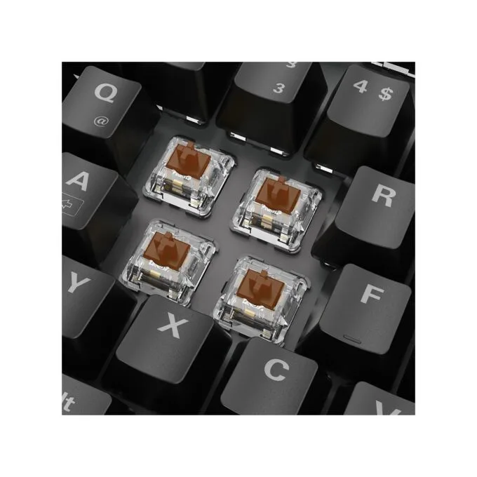 Sharkoon Skiller SGK20 Gaming Keyboard - SGK20 - Black-Brown German layout — image 3