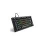Sharkoon Skiller SGK25 - 75% Hot-Swap Mechanical Gaming Keyboard, Huano Red, RGB LED, 64KB Onboard, Black