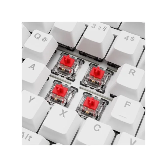 Sharkoon Skiller SGK25 Keyboard - SGK25 - White, Compact gaming keyboard — image 3