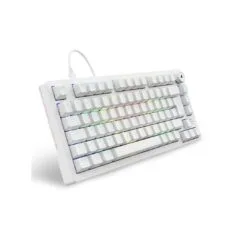 Sharkoon Skiller SGK25 Keyboard - SGK25 - White, Compact gaming keyboard