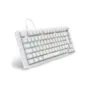 Sharkoon Skiller SGK25 Keyboard - SGK25 - White, Compact gaming keyboard