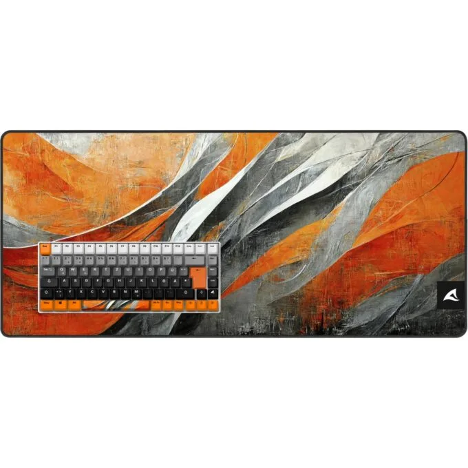 Sharkoon SKILLER SGK50 S3 Design Bundle D6 - SGK50 S3 - Orange/Gray — image 2