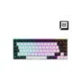 Sharkoon SKILLER SGK50 S3 - White 75% Mechanical Keyboard, Gateron Yellow, RGB LED, USB-C