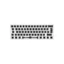 Sharkoon SKILLER SGK50 S4 Barebone - 60% Wired USB-C Keyboard, White, RGB, 32KB Onboard, 1000Hz
