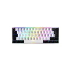 Sharkoon SKILLER SGK50 S4 - SGK50 S4 - 60% Wired USB-C Keyboard, Italian Layout, Kailh Red, White