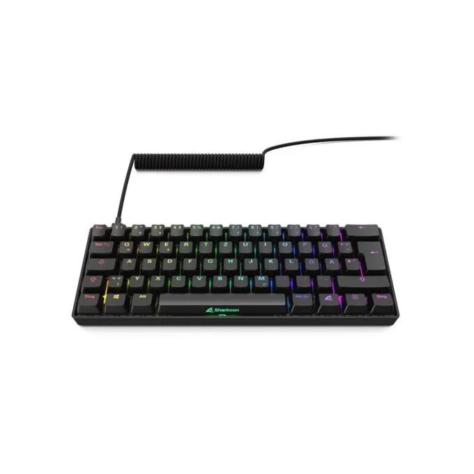 Sharkoon Skiller SGK50S4 Gen2 Keyboard - SGK50S4 Gen2 - Black-Yellow D — image 3