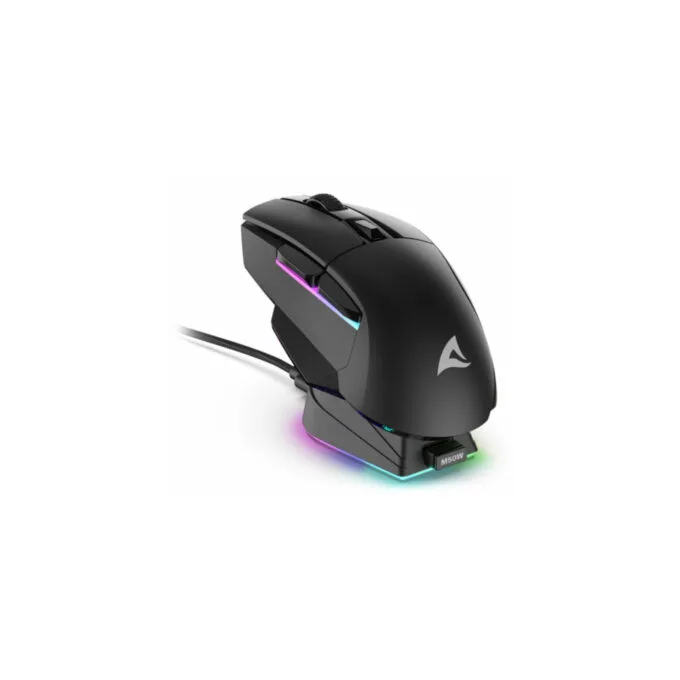 Sharkoon Skiller SGM50W - Dual-Mode Gaming Mouse, 6400 DPI, Right-Hand, Black — image 5