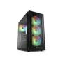 Sharkoon TG6M RGB ATX 1xGlas Black - TG6M - Mid-Tower PC Case with RGB Lighting