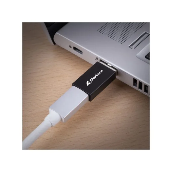 Sharkoon USB 3.2 Gen 1 Adapter - OfficePal - Black — image 4