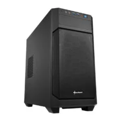 Sharkoon V1000 - Micro-ATX Mini-Tower PC Case - Mesh Front, 400mm GPU Support, 155mm CPU Cooler Clearance - 4044951013951