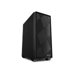Sharkoon VS8 Midi Tower Case - VS8 - Black, ATX, Micro-ATX, Mini-ITX support
