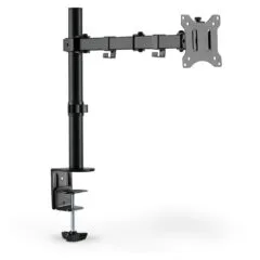 Single Monitor Desk Mount for 15-32 inch, 8 kg, DIGITUS, Black - DA-90399