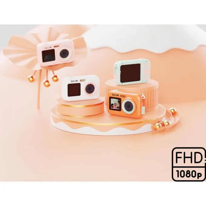 SJCAM Funcam+ Kids Action Camera - Dual Screen - FHD30FPS - 44MP — image 4