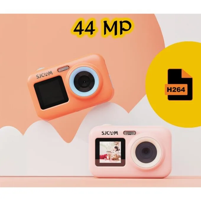 SJCAM Funcam+ Kids Action Camera - Dual Screen - FHD30FPS - 44MP — image 5