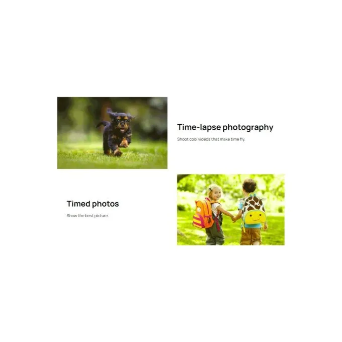 SJCAM Funcam+ Kids Action Camera - Dual Screen - FHD30FPS - 44MP — image 8