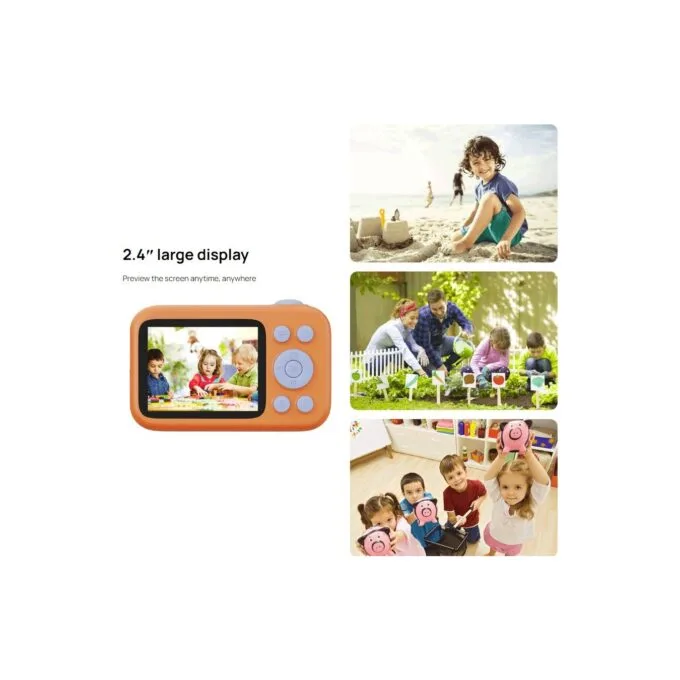 SJCAM Funcam+ Kids Action Camera - Dual Screen - FHD30FPS - 44MP — image 9