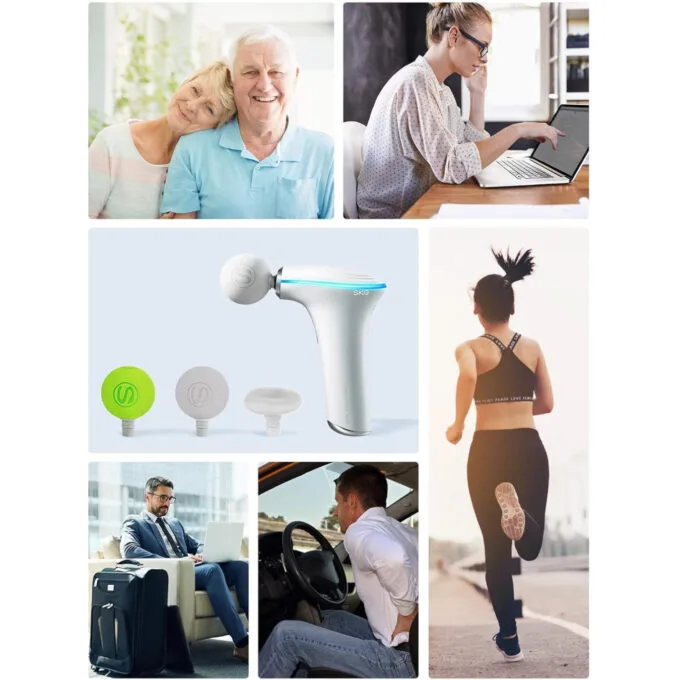 SKG Body Gun Massager Mini F5-EN White — image 7