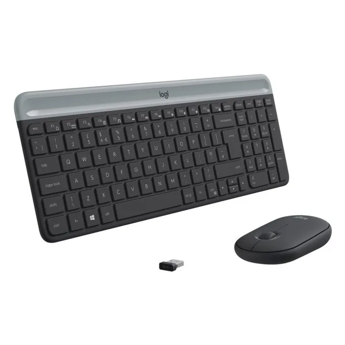 SLIM WRLS KEYBOARD MOUSE COMBO - MK470 - Graphite, AZERTY, 2.4 GHz RF Wireless — image 14
