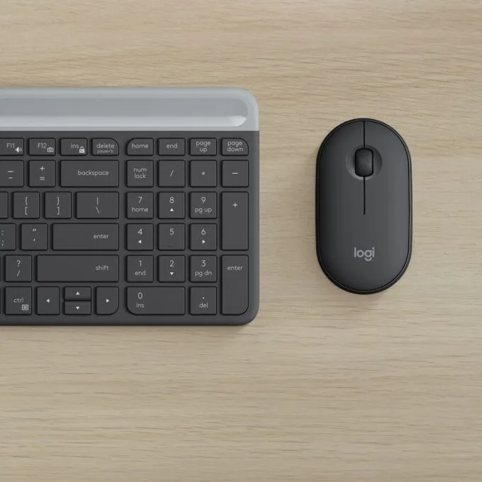 SLIM WRLS KEYBOARD MOUSE COMBO - MK470 - Graphite, AZERTY, 2.4 GHz RF Wireless — image 18