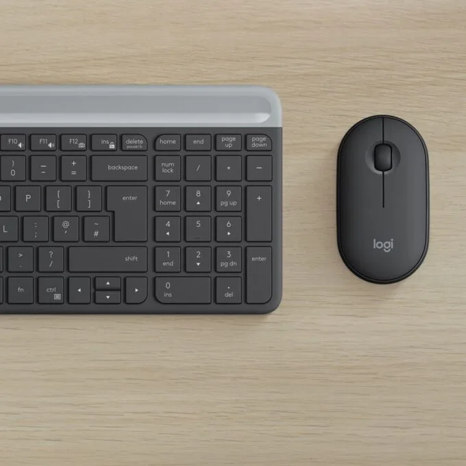 SLIM WRLS KEYBOARD MOUSE COMBO - MK470 - Graphite, AZERTY, 2.4 GHz RF Wireless — image 19