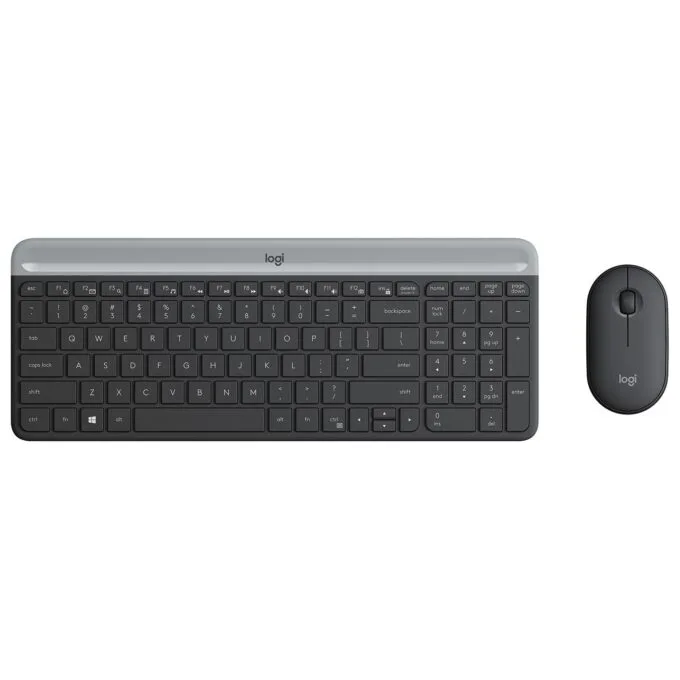 SLIM WRLS KEYBOARD MOUSE COMBO - MK470 - Graphite, AZERTY, 2.4 GHz RF Wireless — image 23