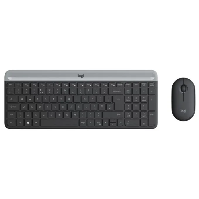 SLIM WRLS KEYBOARD MOUSE COMBO - MK470 - Graphite, AZERTY, 2.4 GHz RF Wireless — image 8