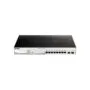 Smart PoE Switch - DGS-1210-10MP - 8P+2P, 2xSFP, 130W, Rack-mount, Gigabit