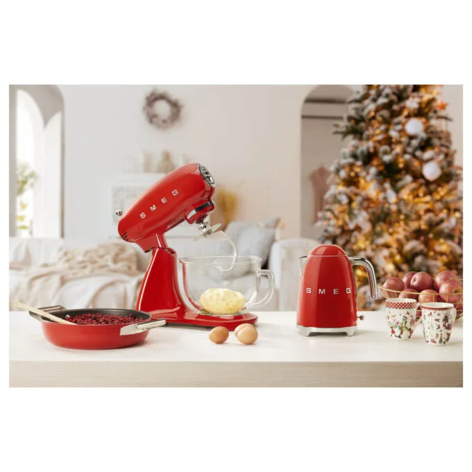 SMEG KLF03RDEU Wasserkocher Rot — image 3