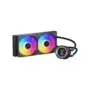 Snowman KL240-BK ARGB 240mm CPU Liquid Cooler - Black