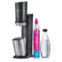 SodaStream Crystal 3.0 Titan inkl. 1 Glaskaraffe