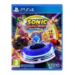 Sonic Racing: CrossWorlds - PS4 Disc Game - Multi-Dimensional Racing Adventure