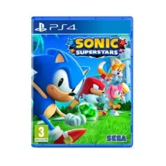 Sonic Superstars - PS4 - Physical Disc, Pre-Order Bonus LEGO Eggman, Reversible Cover