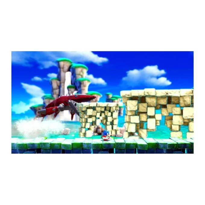 Sonic Superstars - PS4 - Physical Disc, Pre-Order Bonus LEGO Eggman, Reversible Cover — image 4