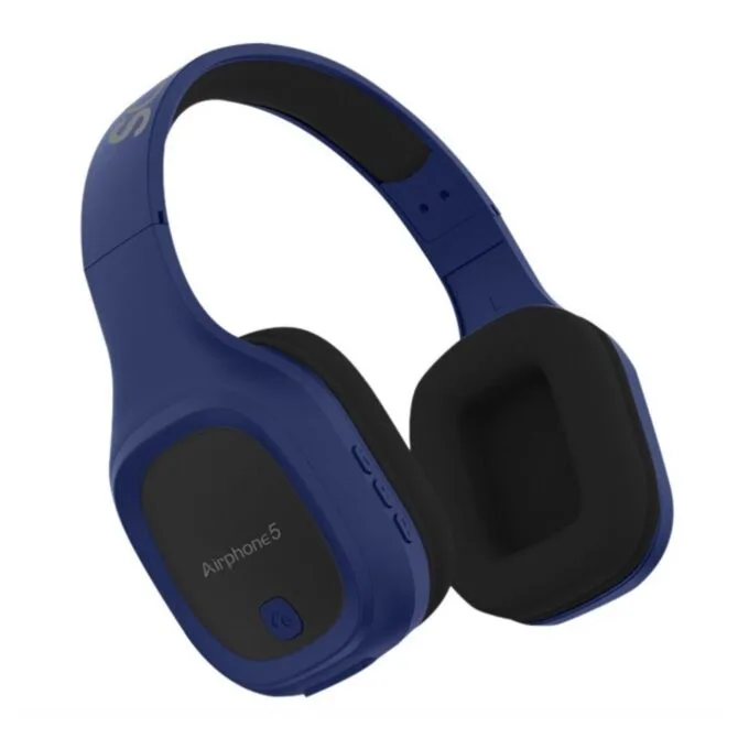 SonicGear Bluetooth Headphones Blue - Airphone 5 - Bluetooth Headphones Blue — image 1