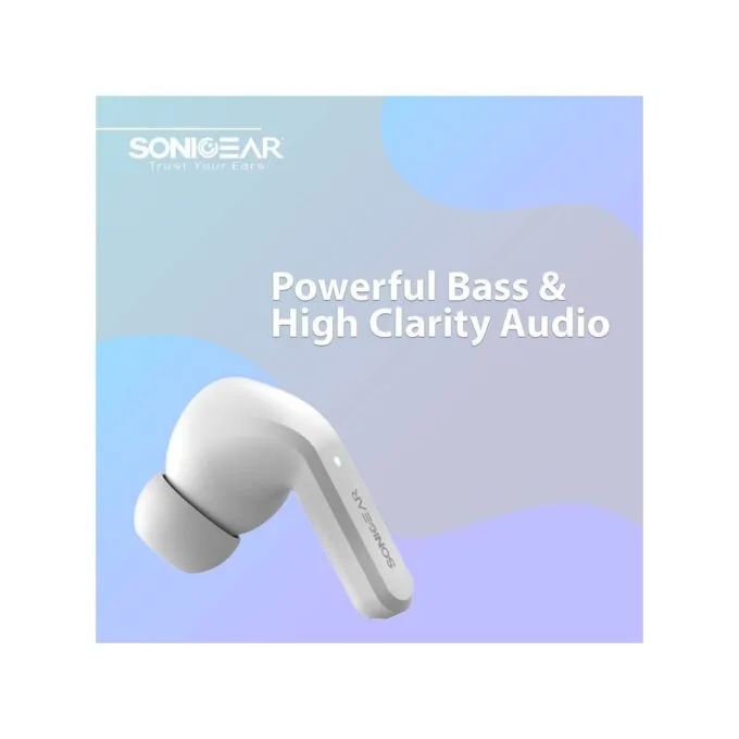 SonicGear EARPUMP TWS - 12 - ANC Sweatproof Earphones Black — image 5