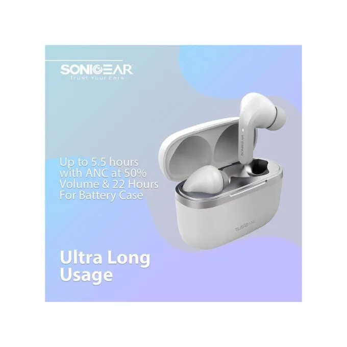 SonicGear EARPUMP TWS - 12 - ANC Sweatproof Earphones Black — image 6
