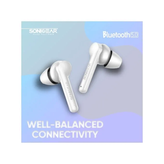 SonicGear EARPUMP - TWS 5 PRO - IPX5 Earphones Black — image 5